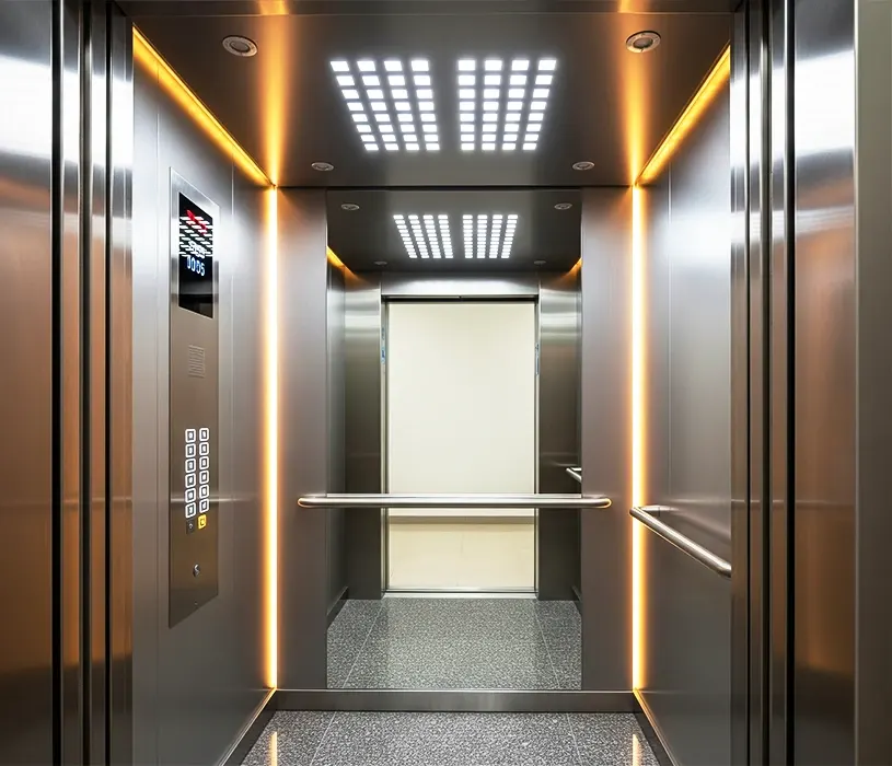 Luxurious passenger elevator
