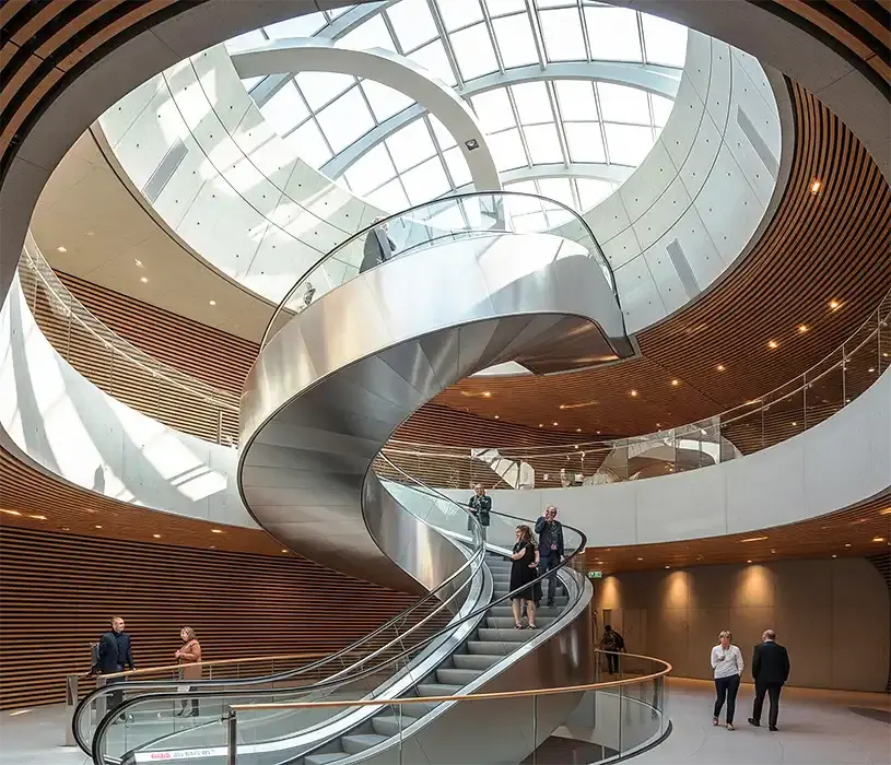 Spiral Escalator