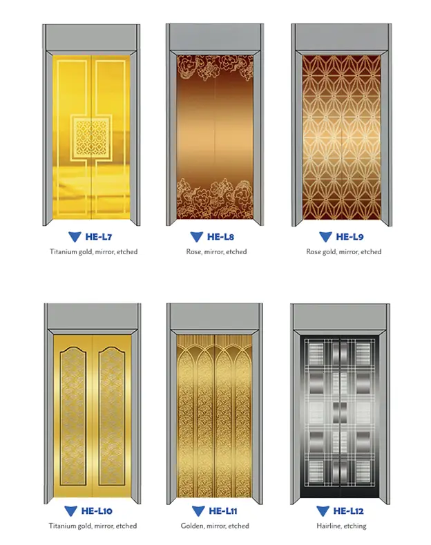 elevator landing door decorations